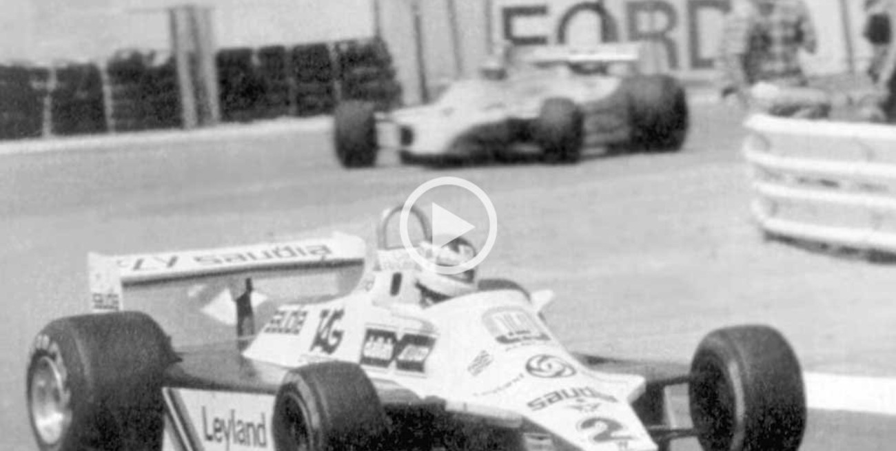 40 años del triunfo de Reutemann en Mónaco