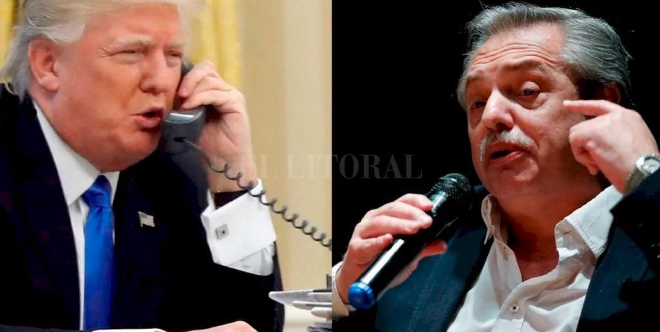 Donald Trump llamó a Alberto Fernández para felicitarlo por su triunfo electoral