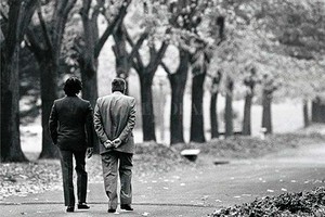 Archivo El Litoral Emblemática imagen del llamado  Pacto de Olivos , que dio paso a la reforma constitucional.