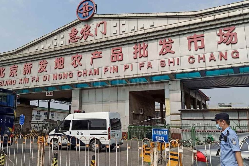 ELLITORAL_307792 |  Agencia El mercado de Xinfadi, el centro de las preocupaciones sanitarias chinas.