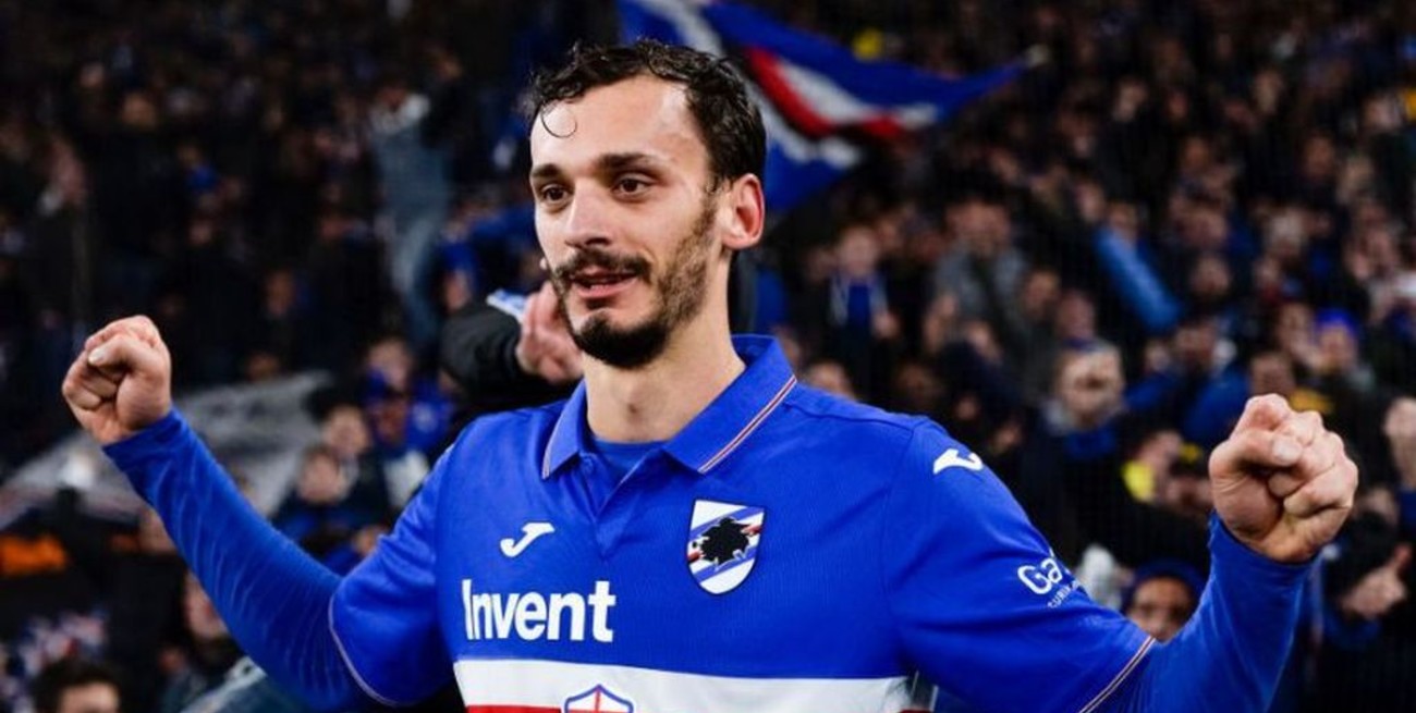 Un jugador de Sampdoria es el segundo caso de coronavirus en la serie A