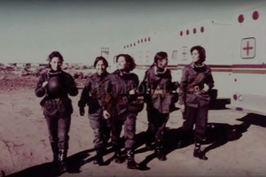 Gentileza producción La idea surgió a partir del libro Mujeres invisibles , de la cordobesa Alicia Panero, la primera investigación sobre las mujeres que participaron de la guerra.
