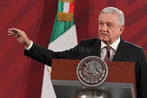 ELLITORAL_327958 |  DPA Andrés Mauel López Obrador, presidente mexicano.