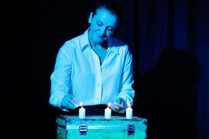 Gentileza producción Además de formarse en la disciplina de la narración oral, Roxana Del Castillo participó en talleres de perfeccionamiento en títeres, improvisación y clown.