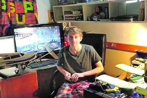 Máximo Moix Onchiniuk tiene 15 años y asiste a la escuela secundaria El Principito, en Concordia.