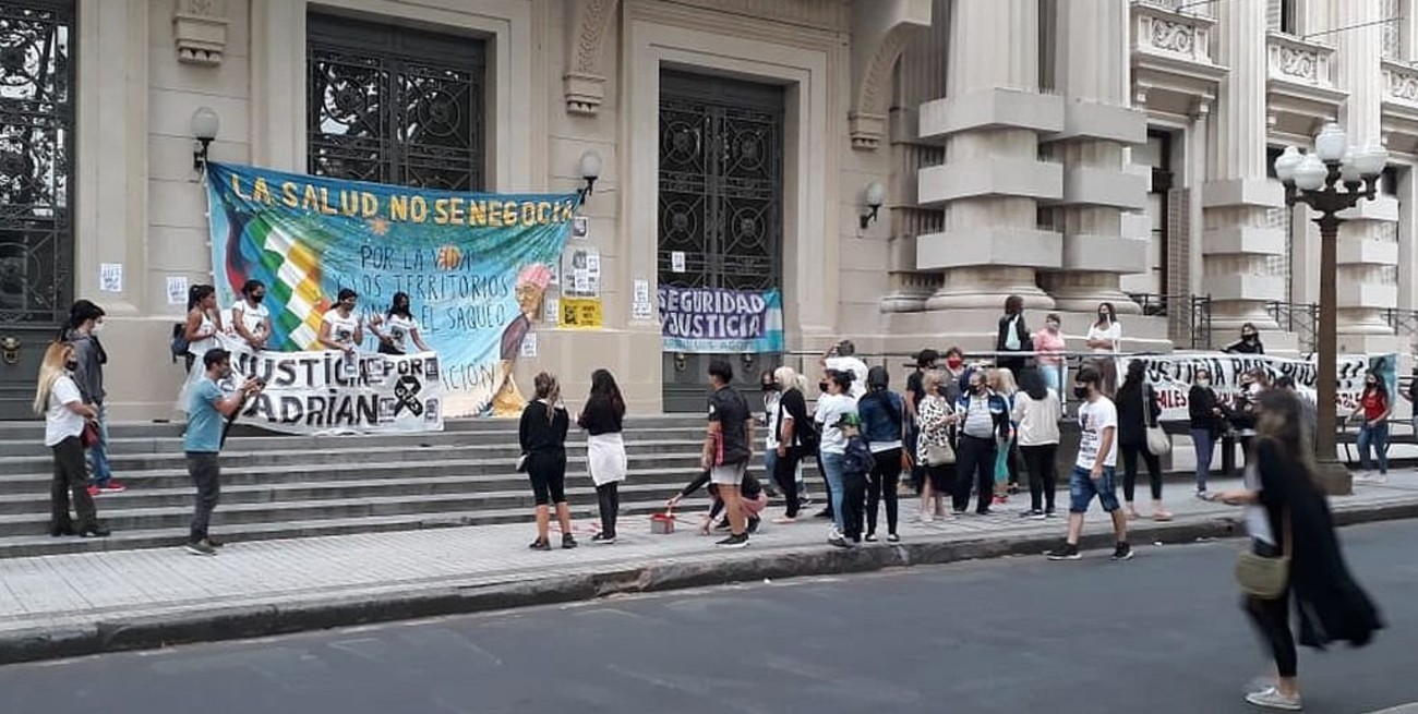 Manifestación de víctimas de la inseguridad en Rosario