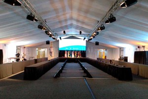 ELLITORAL_254194 |  El Litoral Las instalaciones de la Estación Belgrano esperan por los presidentes del Mercosur