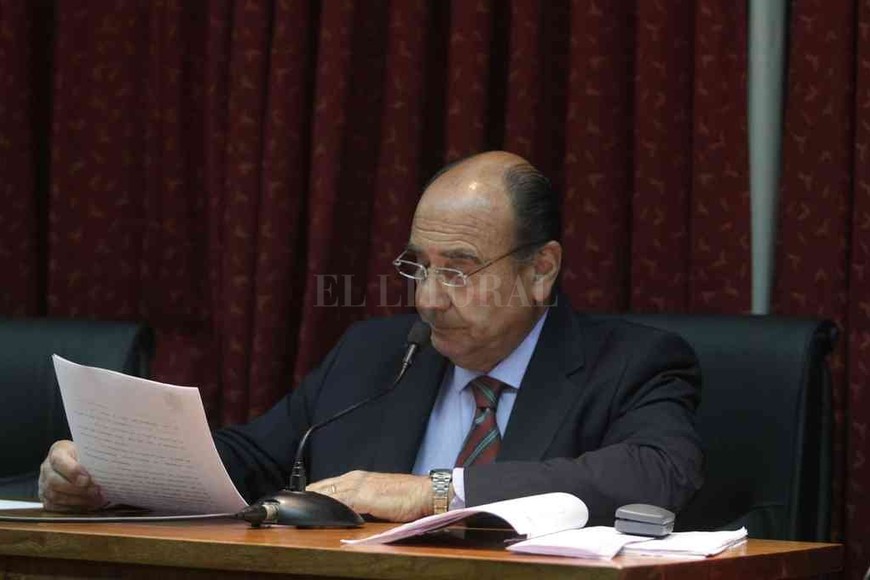 ELLITORAL_365628 |  Archivo El Litoral Jorge Pegassano, juez.