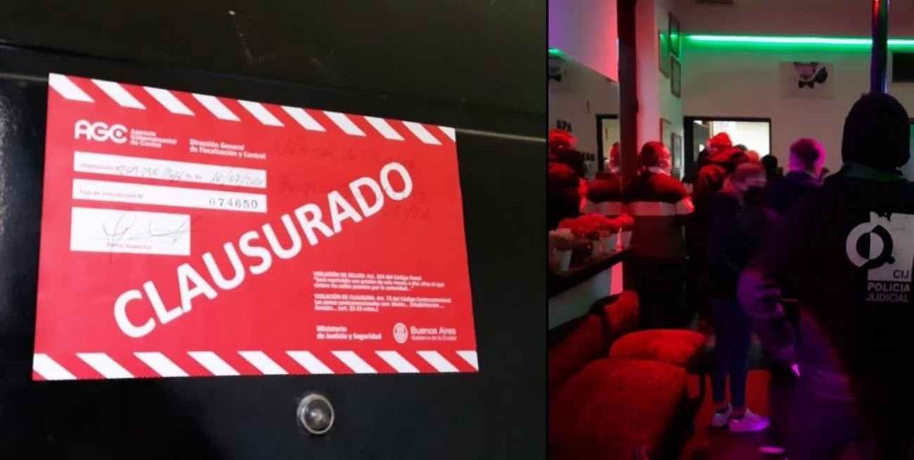 Allanaron un local en Parque Avellaneda donde se ofrecían servicios sexuales en cuarentena