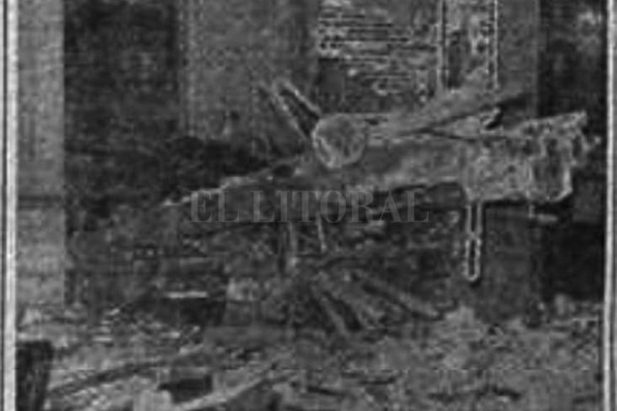 ELLITORAL_327614 |  Archivo El Litoral El Litoral reflejó el grado de daños que provocó el accidente en la Estación