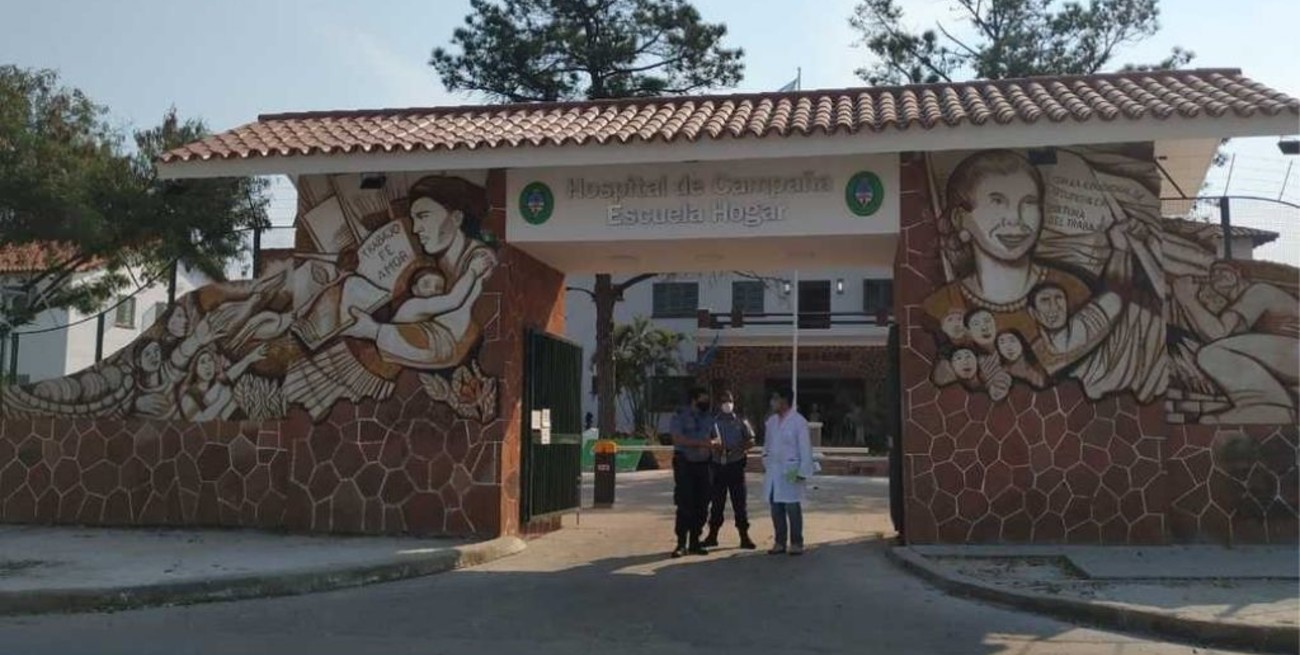 Corrientes: el Hospital de Campaña confirmó un crecimiento importante en internados por covid
