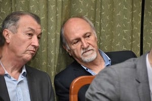 ELLITORAL_260401 | Flavio Raina Los ingenieros Ricardo Fratti y Edgardo Berli, ex funcionarios de la gestión Reutemann, fueron condenados por estrago culposo por los hechos de abril de 2003.