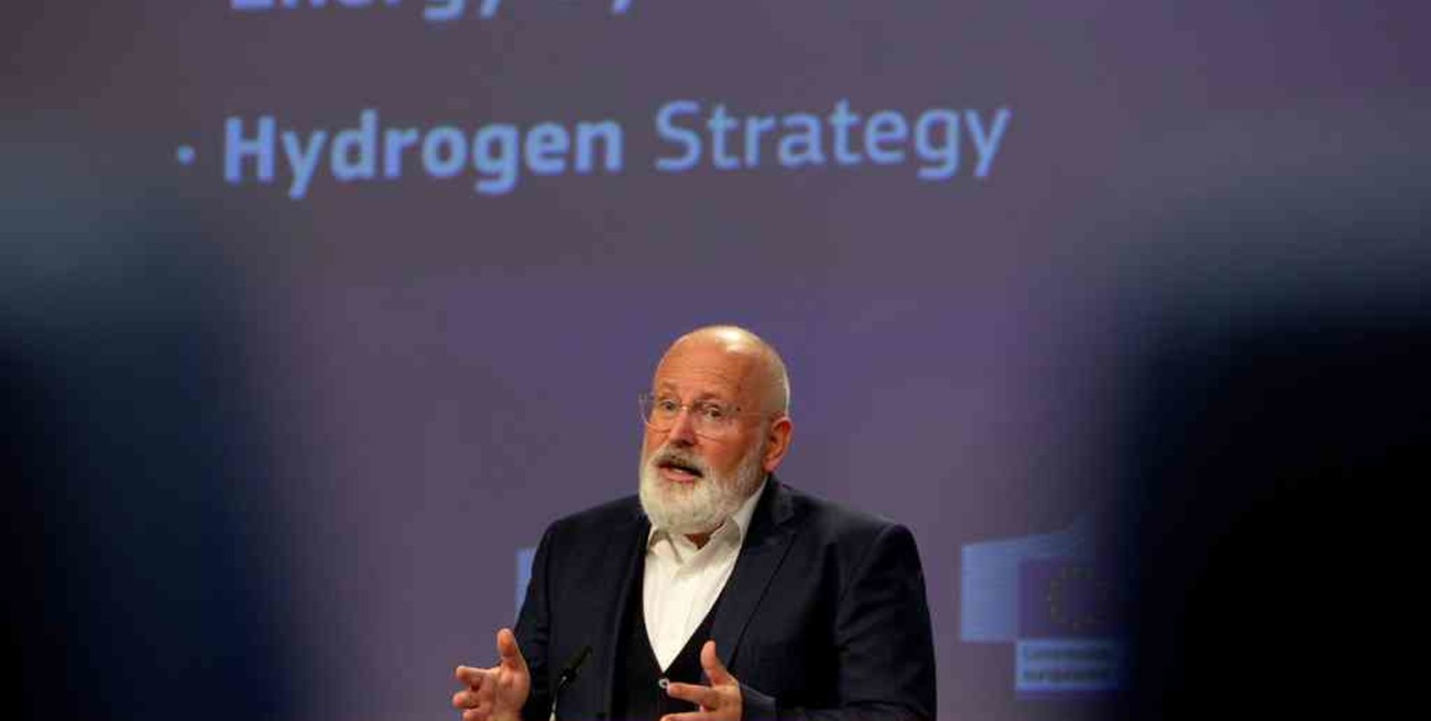 La Unión Europea lanzó una "estrategia" para generalizar el hidrógeno renovable en 2050