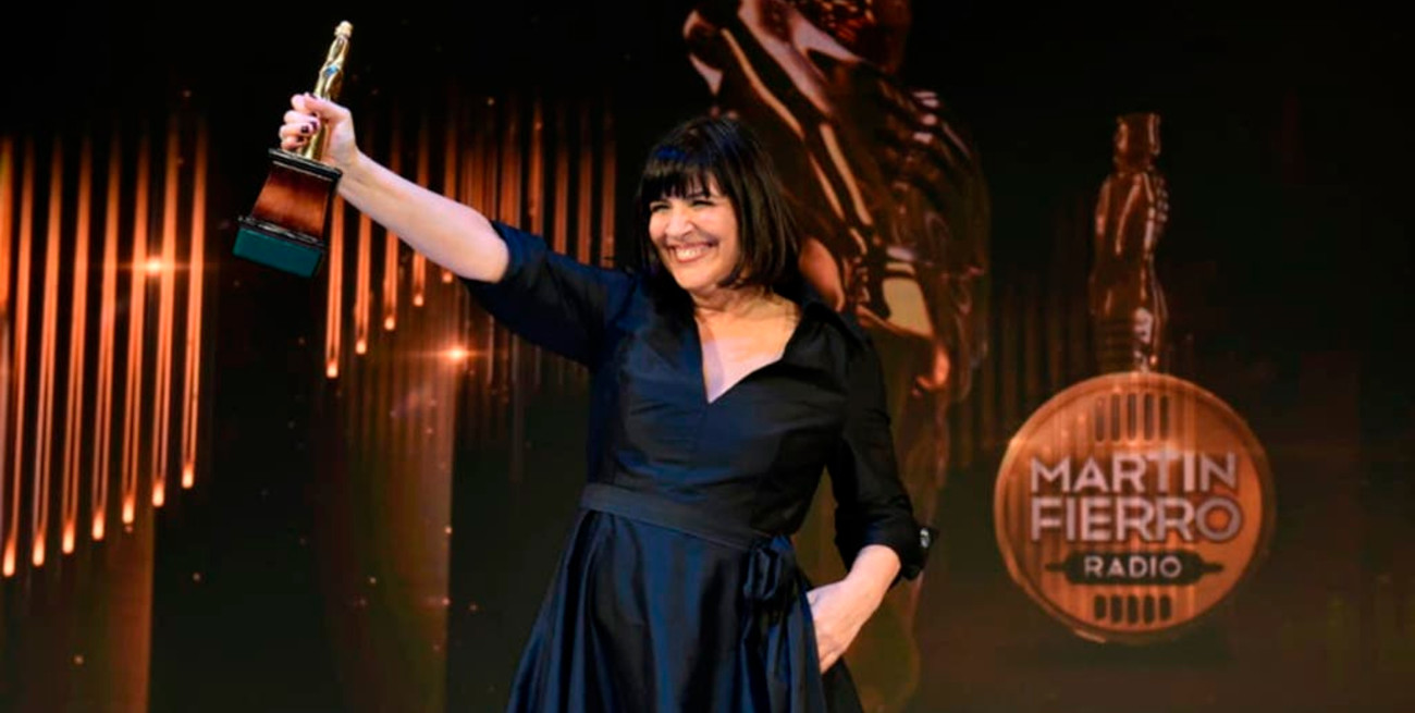 Elizabeth Vernaci ganó el Martín Fierro de Oro de radio