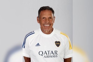 ELLITORAL_368733 |  Archivo Miguel Angel Russo, el entrenador de Boca, que hará al menos tres modificaciones en el equipo para venir a Santa Fe.