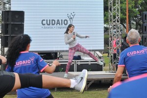 Flavio Raina / Archivo Desde hace tiempo, el Cudaio realiza actividades relacionadas con la salud para concientizar sobre la importancia de la donación de órganos.