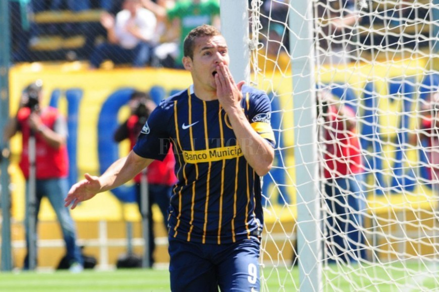ELLITORAL_349218 |  Gentileza Marco Ruben en una de sus etapas en Rosario Central.