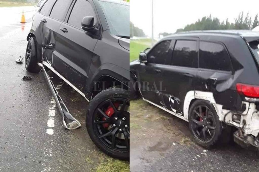 ELLITORAL_352749 |  Gentileza Así quedo la camioneta de  Fatura  Broun.