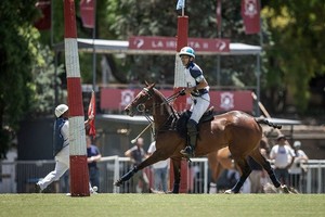 ELLITORAL_342971 |  Gentileza La Nación El gol número 1.000 en Palermo, fue el cuarto de los doce que sumó en el reciente match ante La Irenita II.