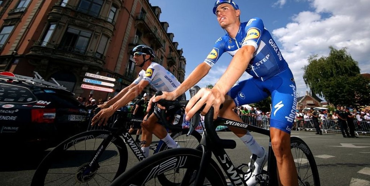 El ciclista argentino Maximiliano Richeze tuvo una buena etapa en el Tour de Francia