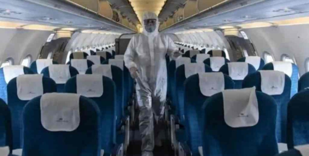 Aerolíneas presentó un protocolo de salud e higiene para reanudación de vuelos regulares