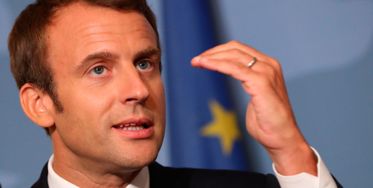 El presidente francés Emmanuel Macron da positivo de Covid-19