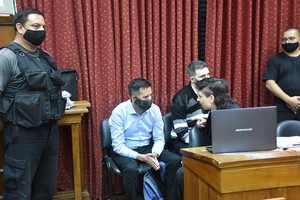 Flavio Raina Ariel Alejandro Sanabria, de 44 años, y Exequiel Maximiliano Mendicino, de 34, son los policías que están siendo juzgados.