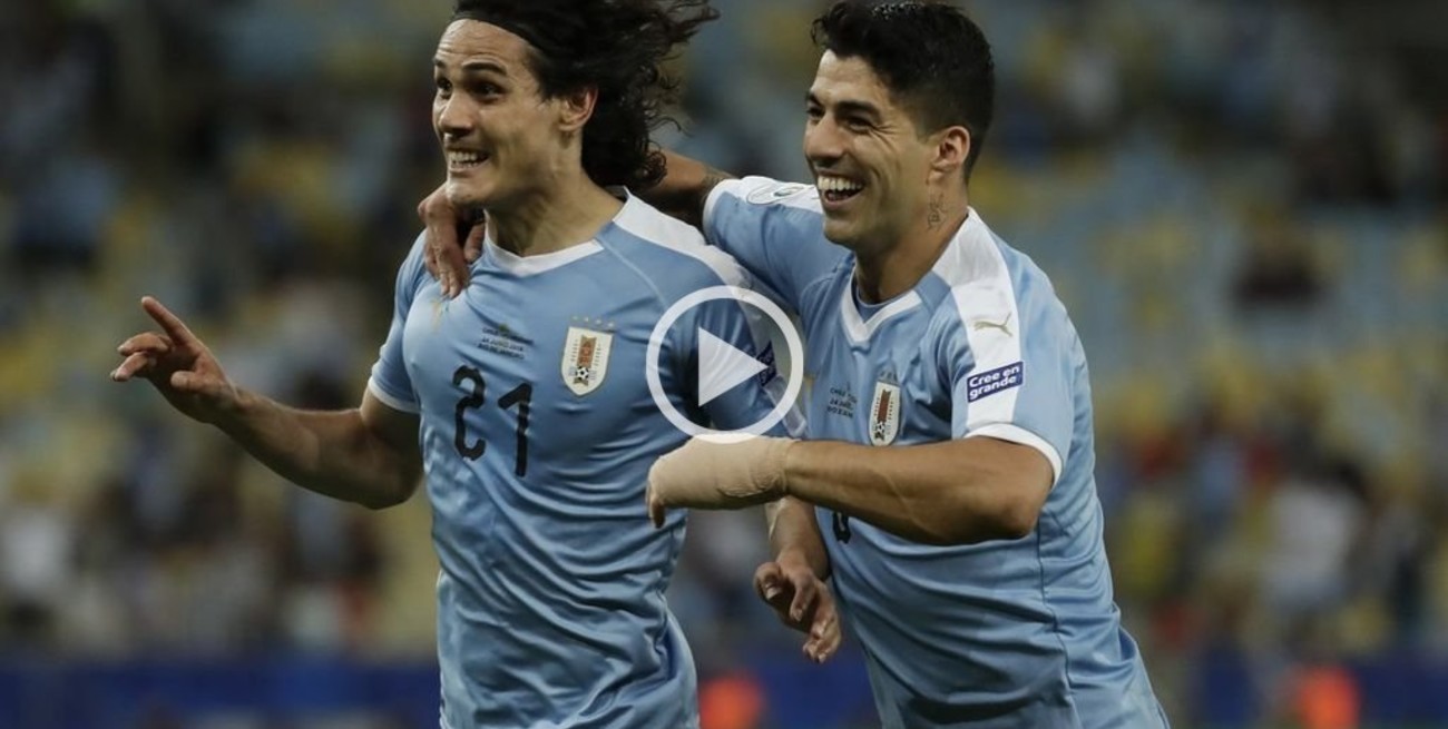 Uruguay derrotó a Chile y se quedó con el grupo C