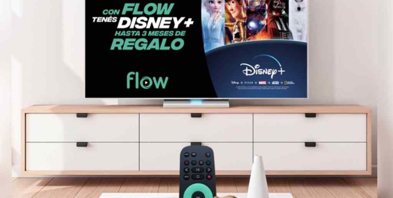 Flow integra a Disney+ a su plataforma y lanza una oferta exclusiva para sus clientes