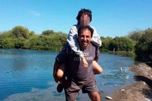 Gentileza Maximiliano Vargas y su padrastro, Néstor Fabián Romero.