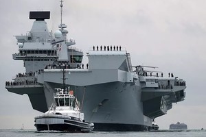 ELLITORAL_345171 |  Reuters Portaviones HMS Queen Elizabeth - Armada Británica