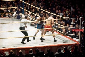 Gentileza Un instante del combate celebrado en la tierra del sol naciente, un día como hoy pero de 1968.