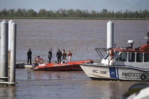 ELLITORAL_354706 |  Archivo El Litoral El cuerpo de Orellano fue rescatado de las aguas del río Paraná.