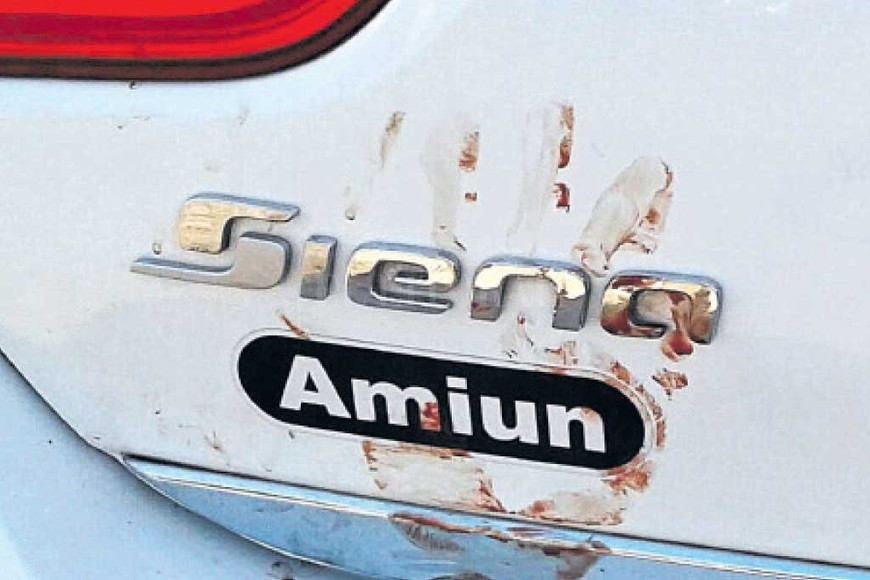 ELLITORAL_257829 |  Archivo El Litoral Luego de dirigirse a la parte trasera del Fiat Siena, Gorosito tomó el cuchillo con el que dio muerte a Foresto.