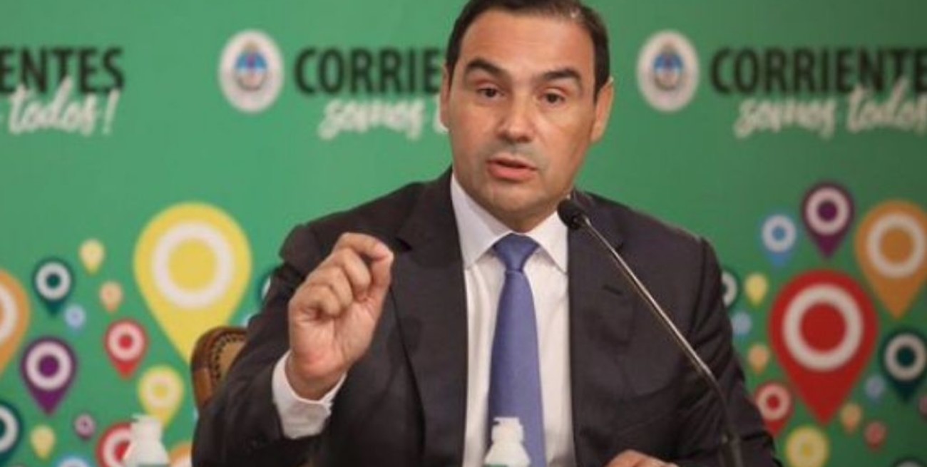 El gobernador Valdés anunció que en Corrientes no habrá toque de queda