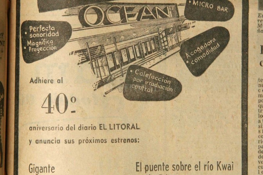 ELLITORAL_360801 |  Archivo El Litoral Cine Ocean.