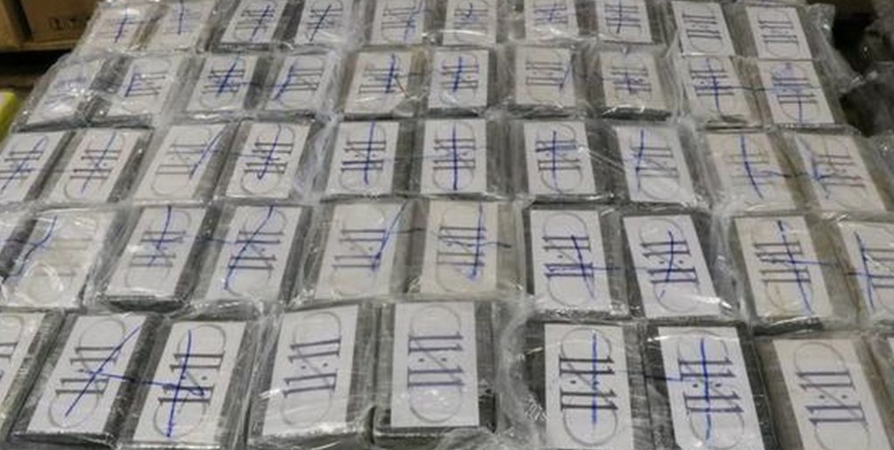 Incautan récord de cocaína en Alemania en contenedor procedente de Uruguay