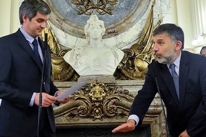 Captura digital Marcos Peña y Jorge Grecco.