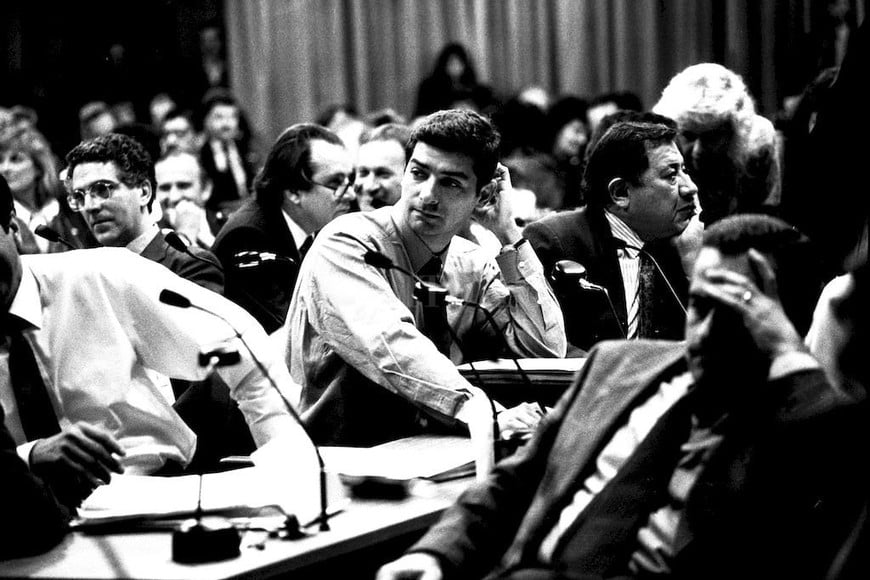 ELLITORAL_258870 |  Archivo El Litoral El objetivo común de buscar el mejor acuerdo posible fue la llave para superar recelos, desconfianzas e incluso enfrentamientos, evalúa hoy Rosatti.