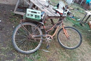 ELLITORAL_363621 |  Gentileza En la tarde del miércoles encontraron una bicicleta que sería del captor.