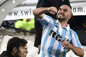 ELLITORAL_323219 |  Archivo Lisandro López se mostró optimista para el regreso de Racing a la Libertadores.