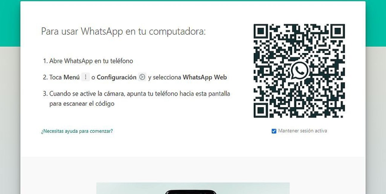 WhatsApp prueba una versión web que funcionará sin necesidad de celulares