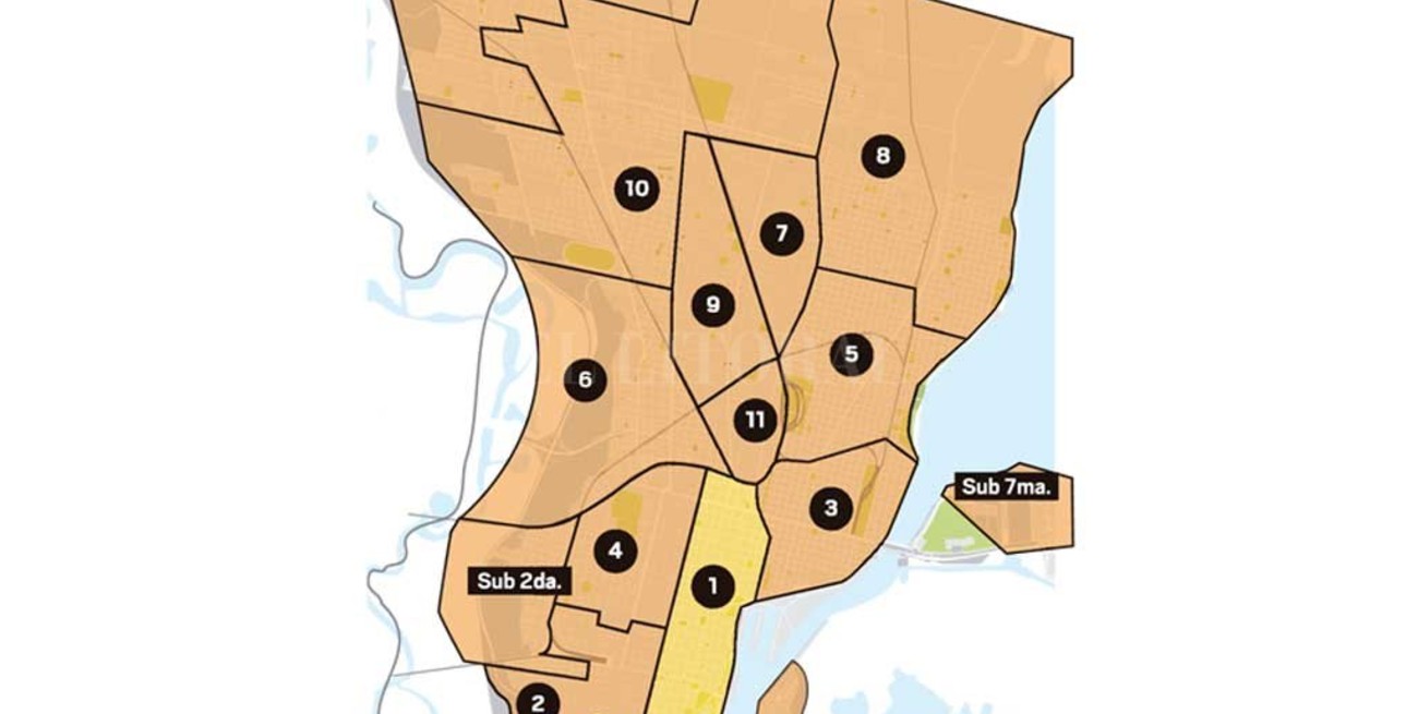 Mapa de seccionales: así votó la ciudad