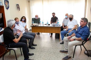 Gentileza Juntos por la continuidad: los participantes se centraron en la necesidad de sostener los acuerdos entre sectores, que permitieron el triunfo electoral.