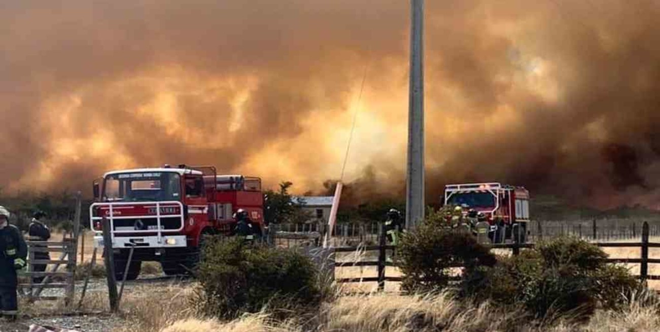 Un incendio forestal consumió más de 130 hectáreas en Chile