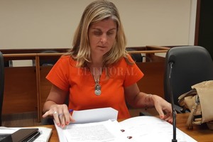 ELLITORAL_366001 |  Archivo El Litoral La fiscal que investigó el caso, doctora Ana Laura Gioria.