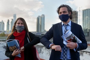 ELLITORAL_359743 |  Archivo Santiago Cafiero y Elizabeth Gómez Alcorta.