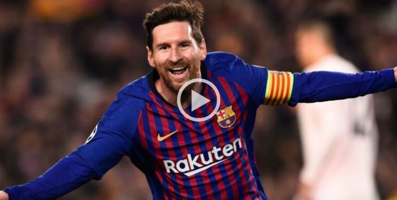 El nuevo video viral de Lionel Messi en  Barcelona