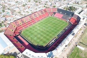 ELLITORAL_253581 |  Prensa Colón La última imagen del estadio Brigadier Estanislao López.