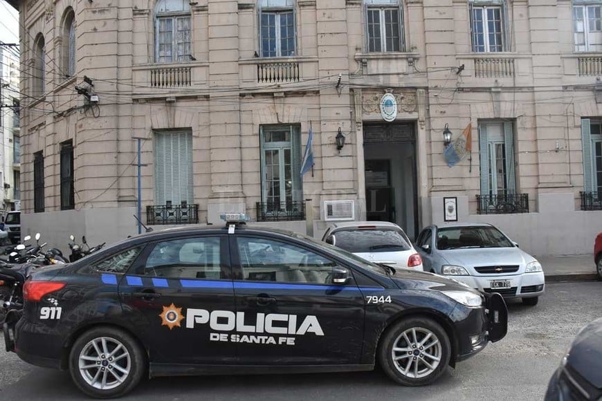 ELLITORAL_264366 |  Flavio Raina El poliladron fue trasladado a la Seccional 1era, donde quedó detenido.